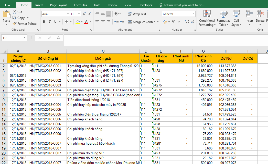 Cách xóa ô trống trong Excel